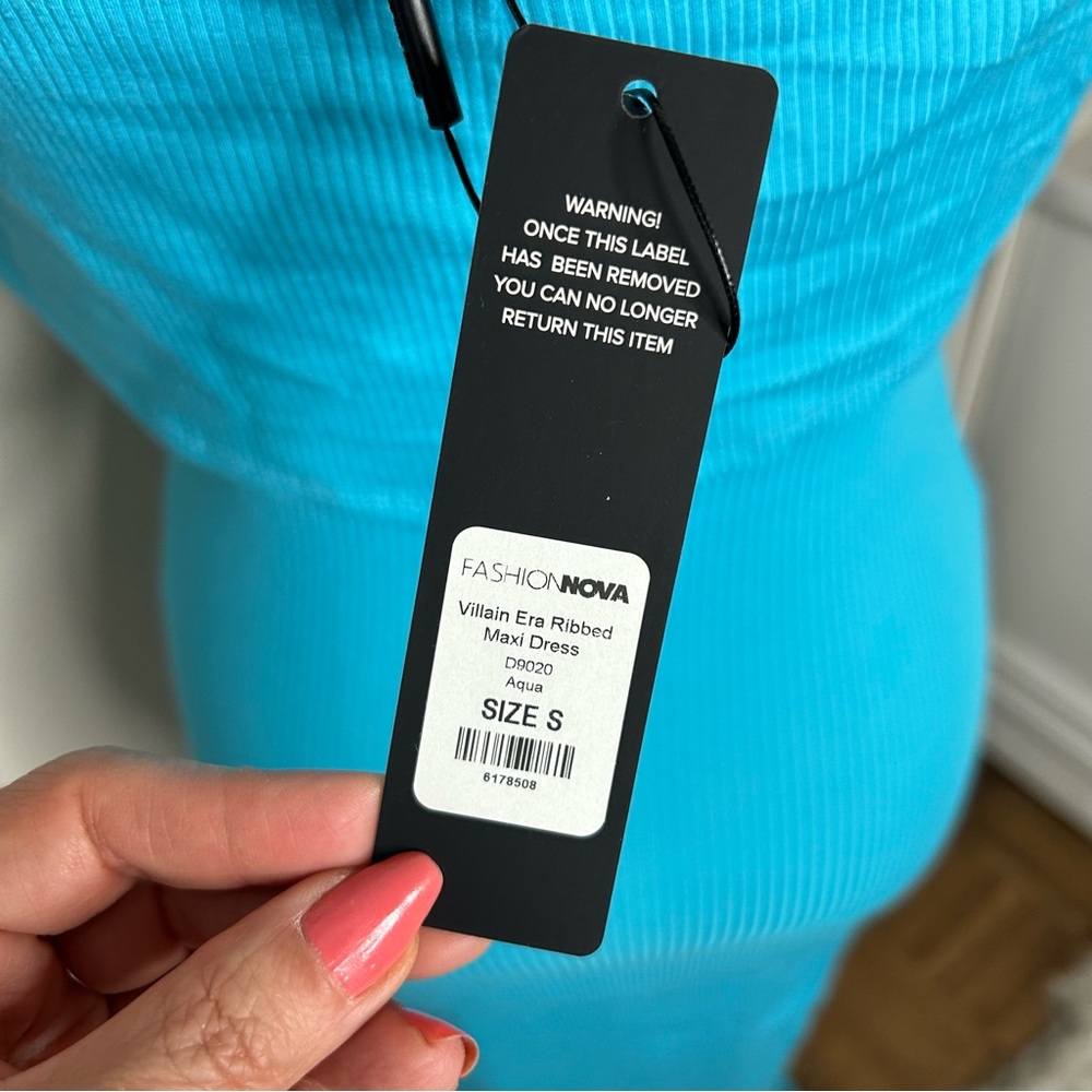 NWT Fashion Nova Maxi Bodycon Dress - Picture 9 of 11